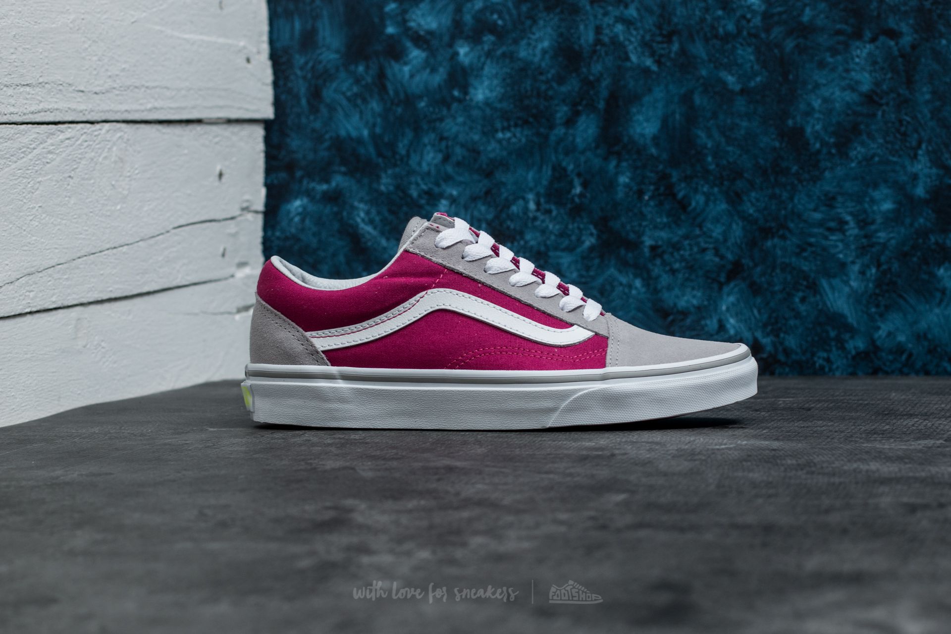 Women's shoes Vans Old Skool Drizzle/ Sangria