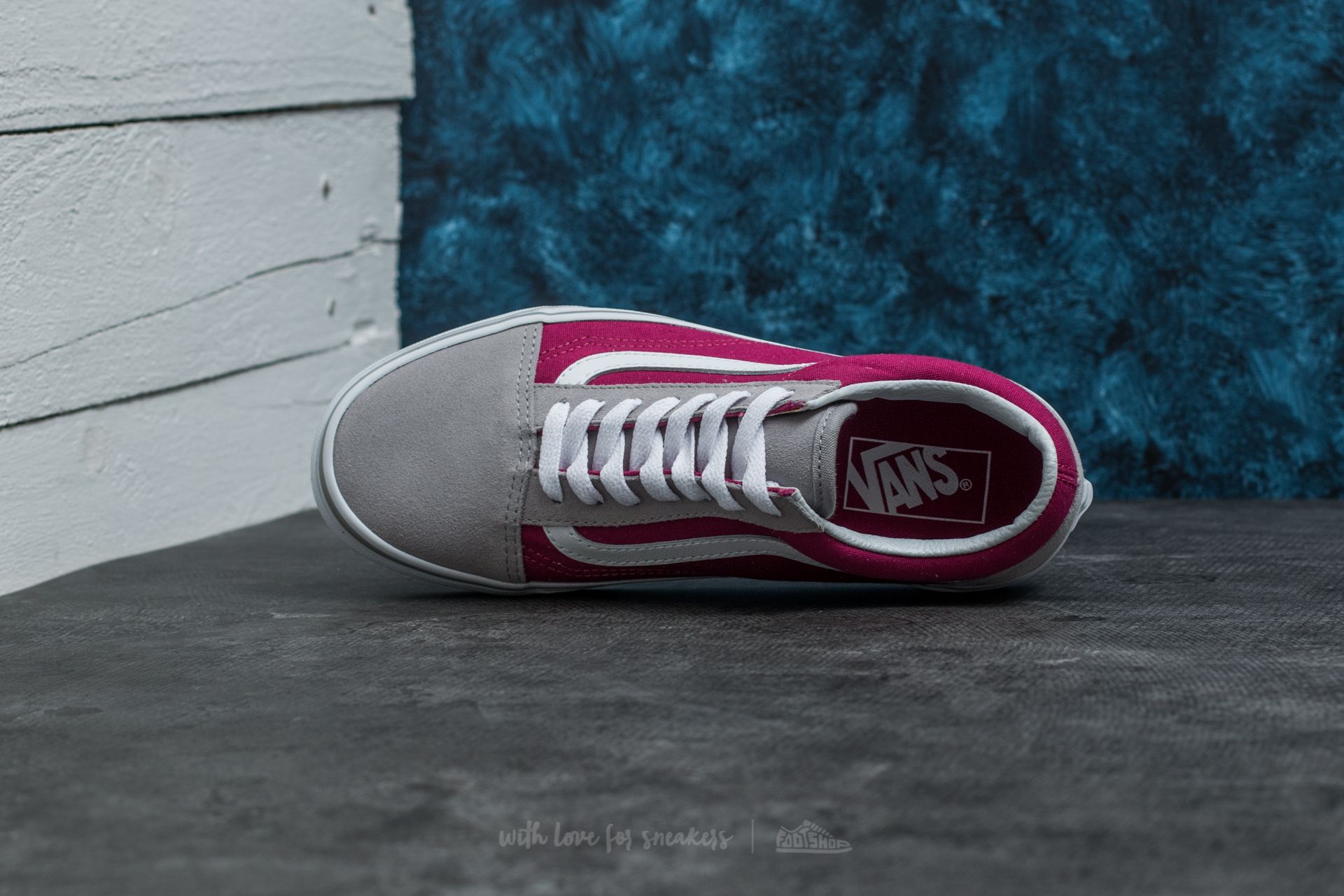 Women's shoes Vans Old Skool Drizzle/ Sangria