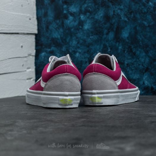 Women s shoes Vans Old Skool Drizzle Sangria Footshop