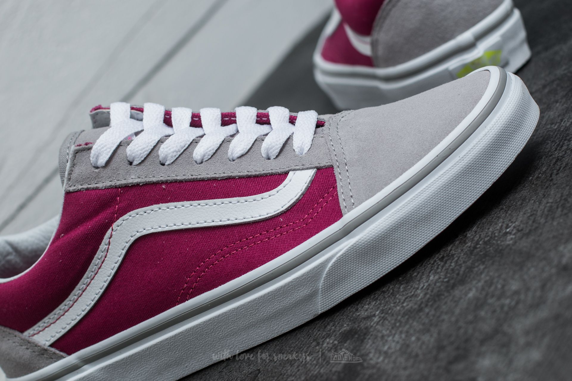 Women's shoes Vans Old Skool Drizzle/ Sangria