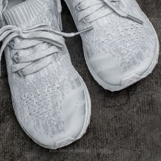 Ultra boost uncaged white on feet top