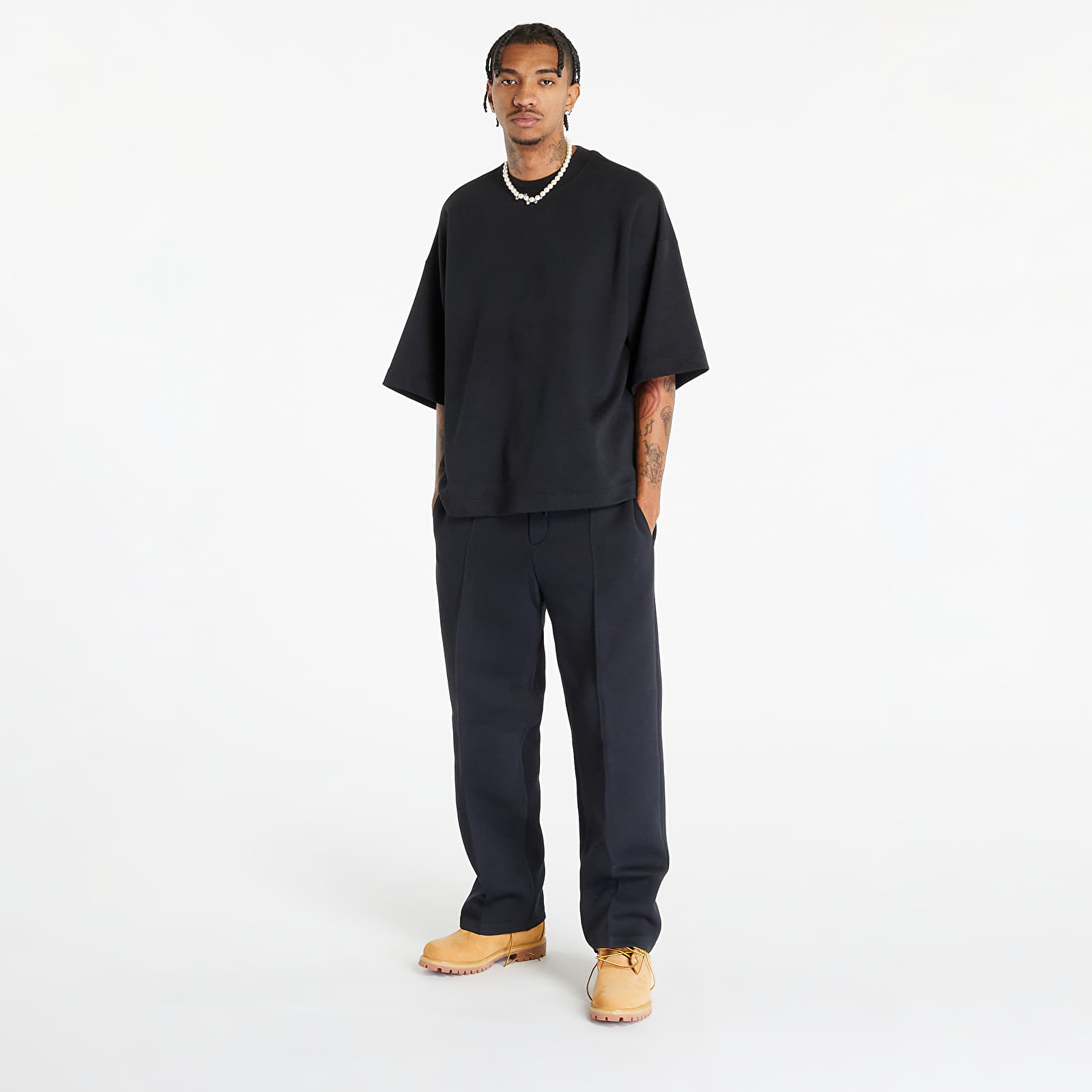 Jogginghosen Nike Tech Fleece Men's Fleece Tailored Pants Black/ Black
