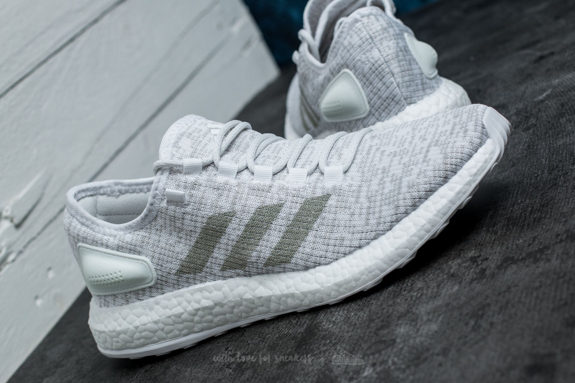 Men s shoes adidas PureBoost Ftw White Grey One Ftw White Footshop