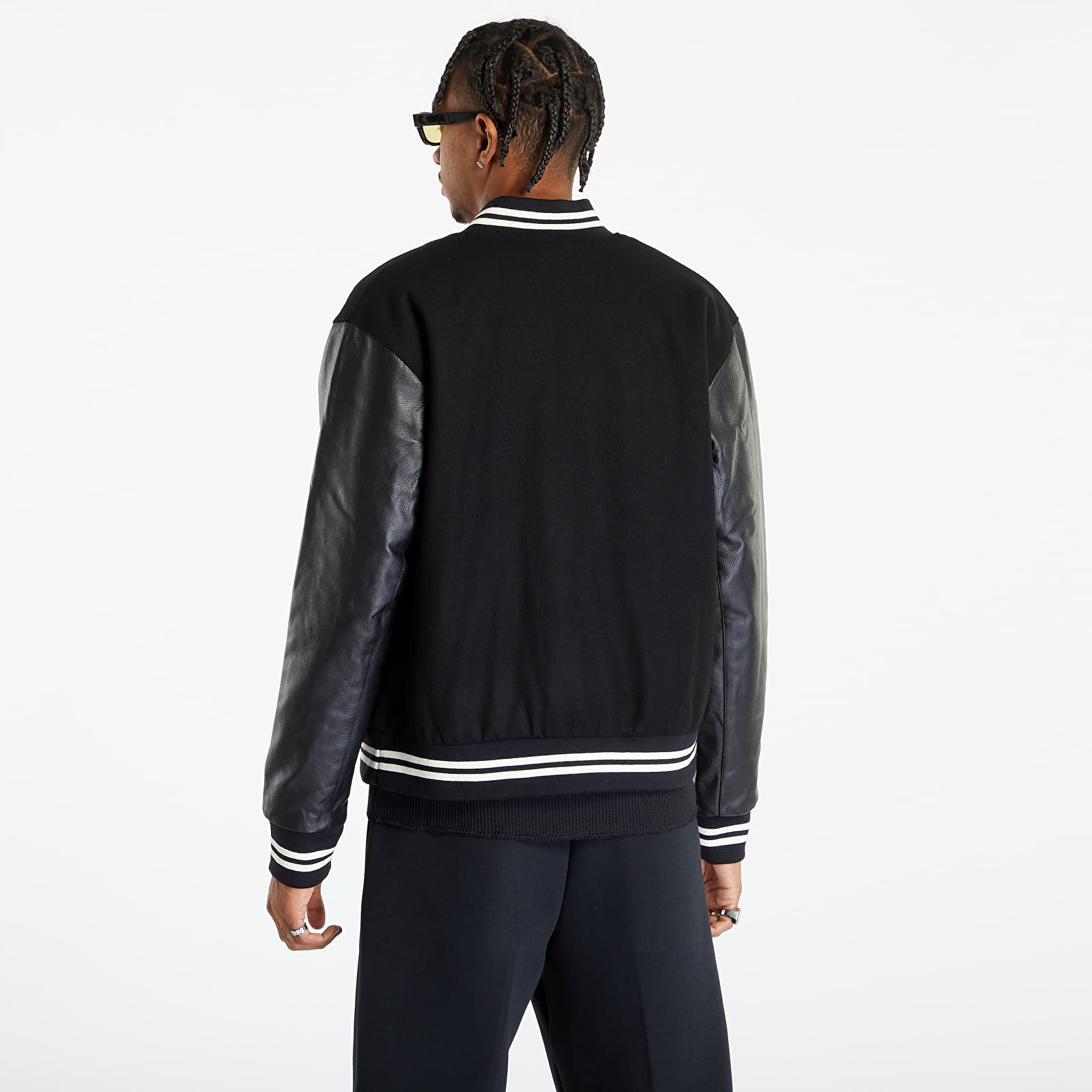 Bombers Nike Authentics Men's Varsity Jacket Black/ White