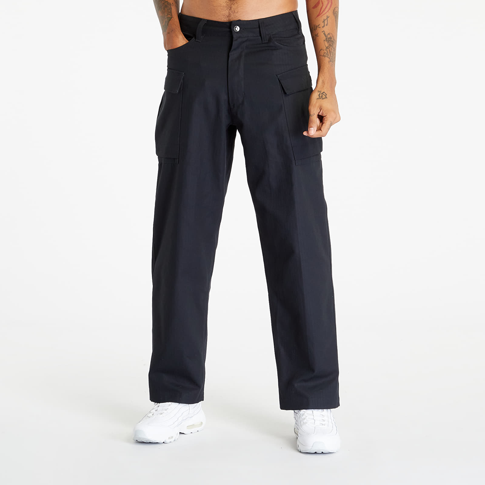 Hosen und Jeans Nike Life Men's Cargo Pants Black/ Black