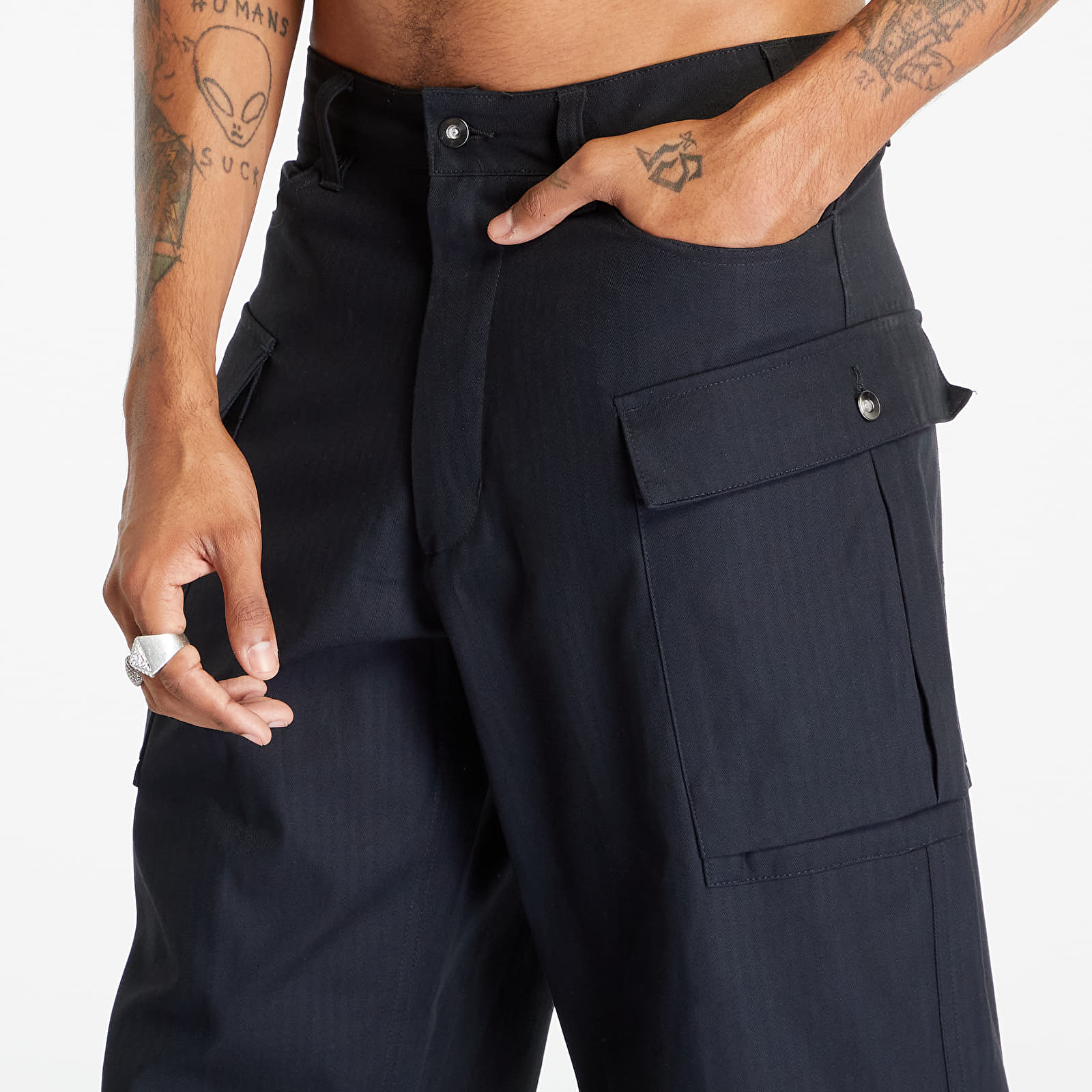 Hosen und Jeans Nike Life Men's Cargo Pants Black/ Black