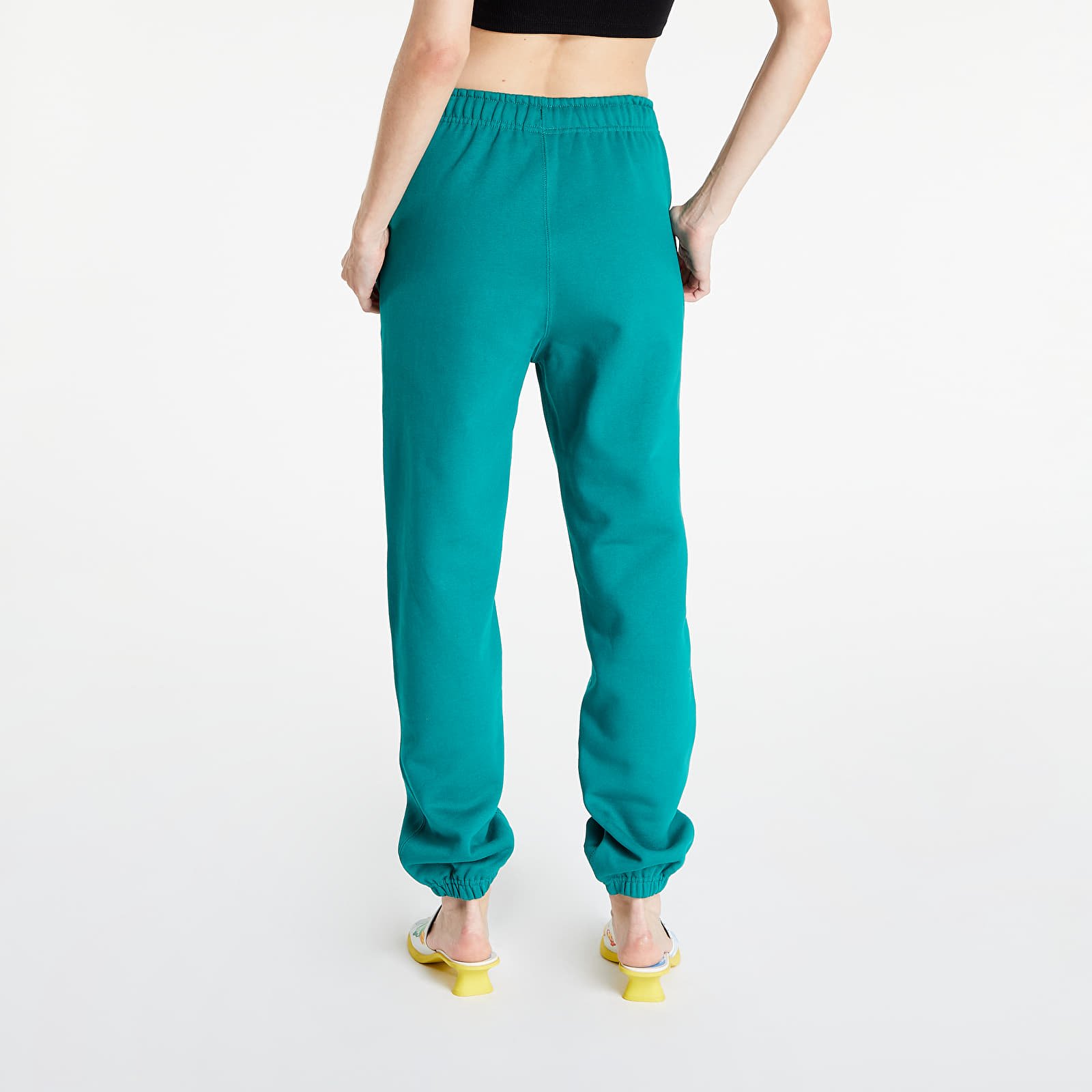 Jogger Pants Nike Sportswear NRG Solo Swoosh Fleece Pant Mystic Green/White