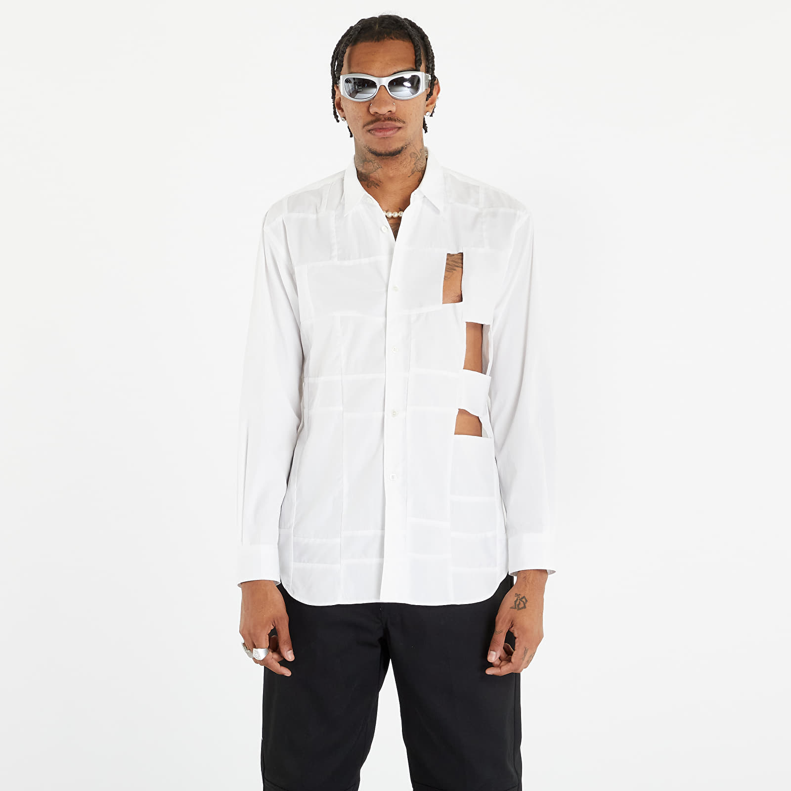 Levně Comme des Garçons SHIRT Woven Shirt White
