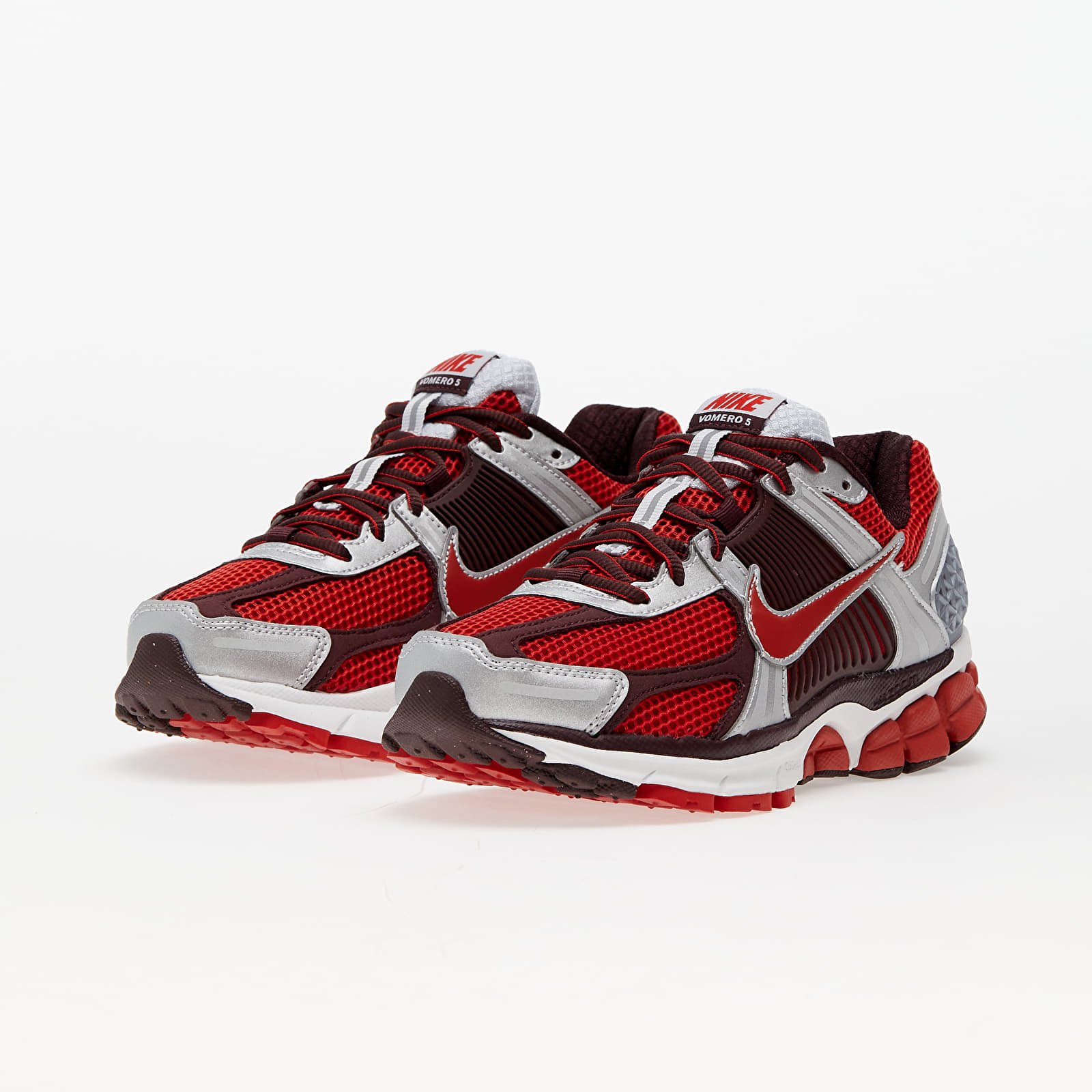 Damesko Nike Wmns Zoom Vomero 5 Mystic Red/ Mystic Red-Mtlc Platinum