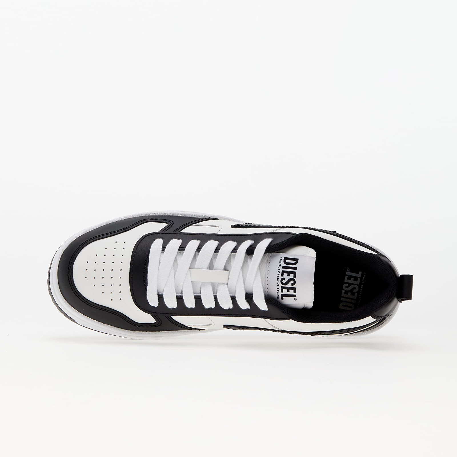 Férfi cipők Diesel S-Ukiyo V2 Low Sneakers Black/ White