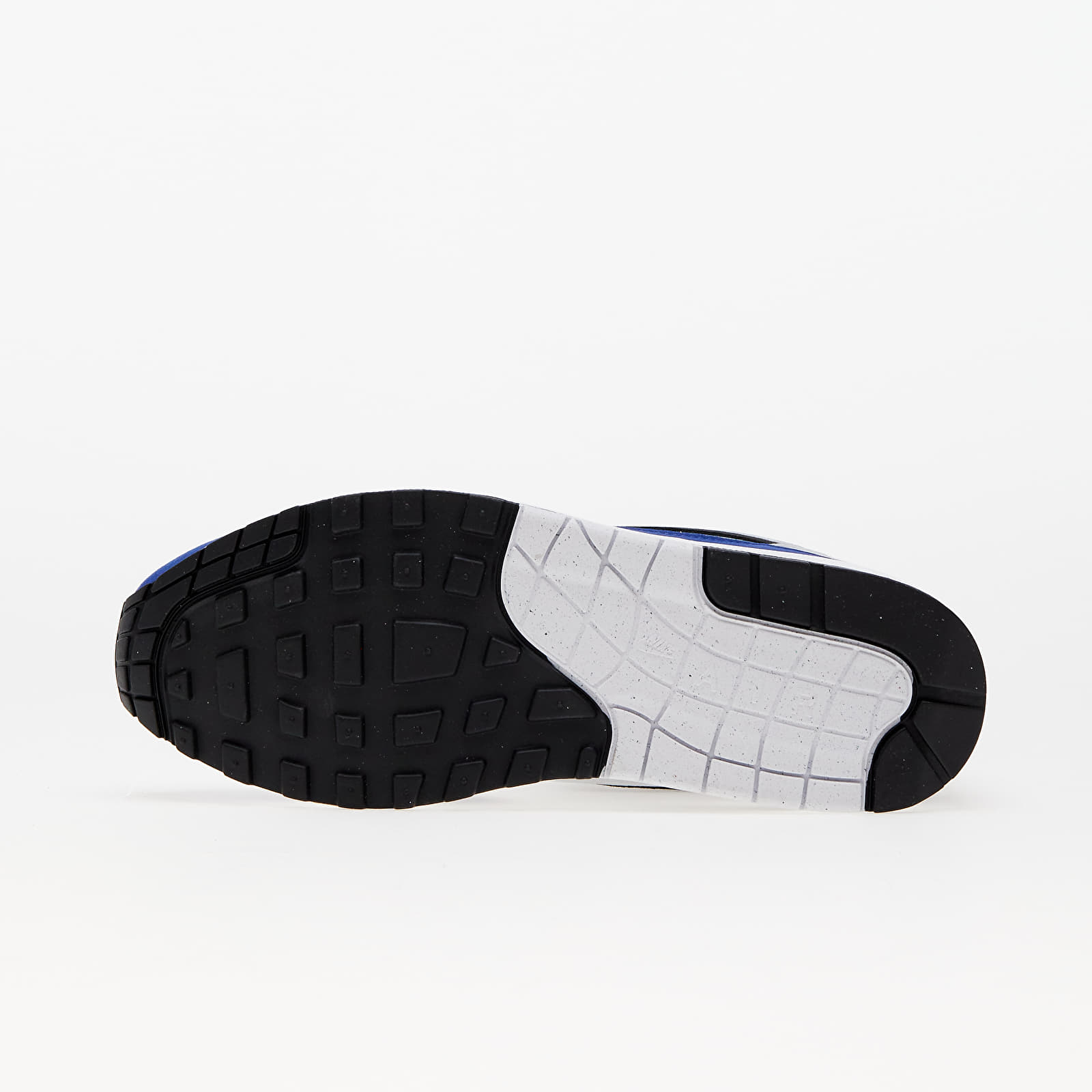 Sko til mænd Nike Air Max 1 White/ Black-Deep Royal Blue