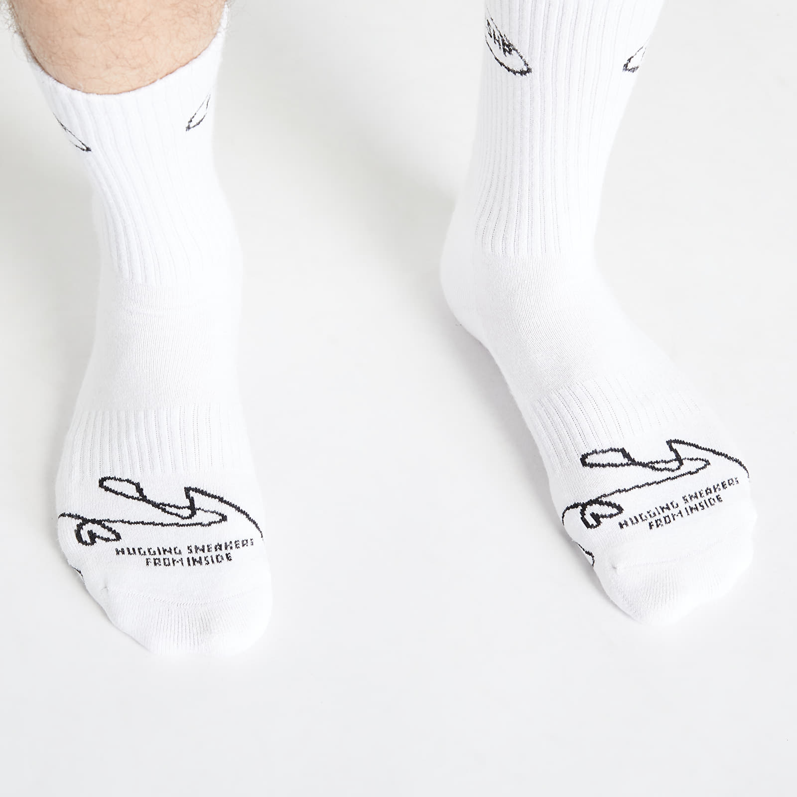 Κάλτσες Footshop Basic But Not Basic Socks 3-Pack White