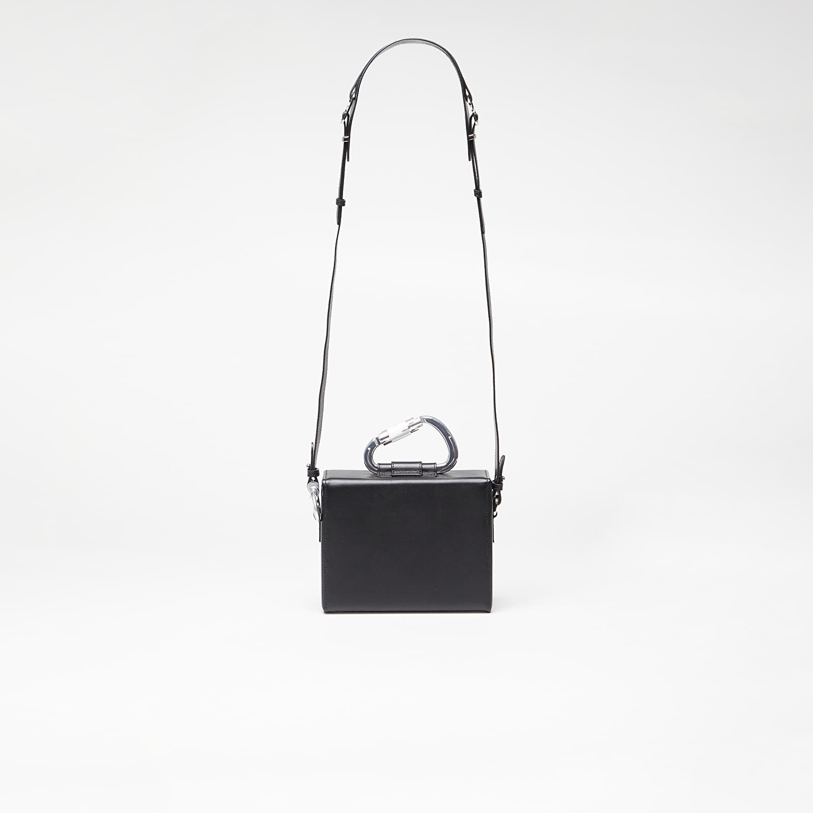 Crossbody bags HELIOT EMIL Leather Carabiner Box Bag Black | Footshop