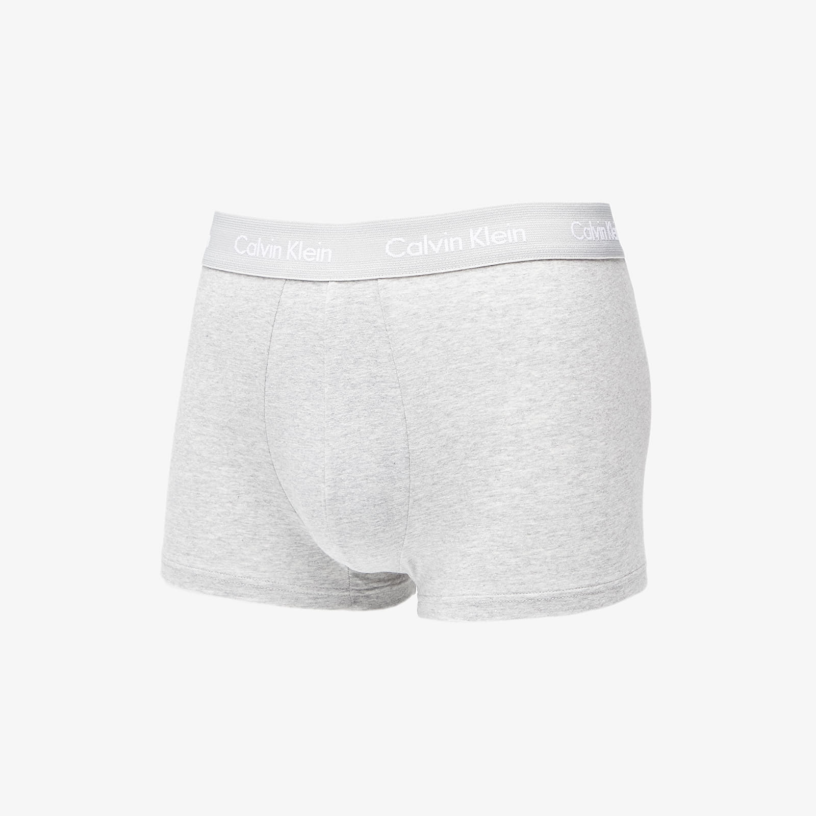 Boxer shorts Calvin Klein Cotton Stretch Low Rise Trunk 3-Pack Wild Aster/  Grey Heather/ Artic Green