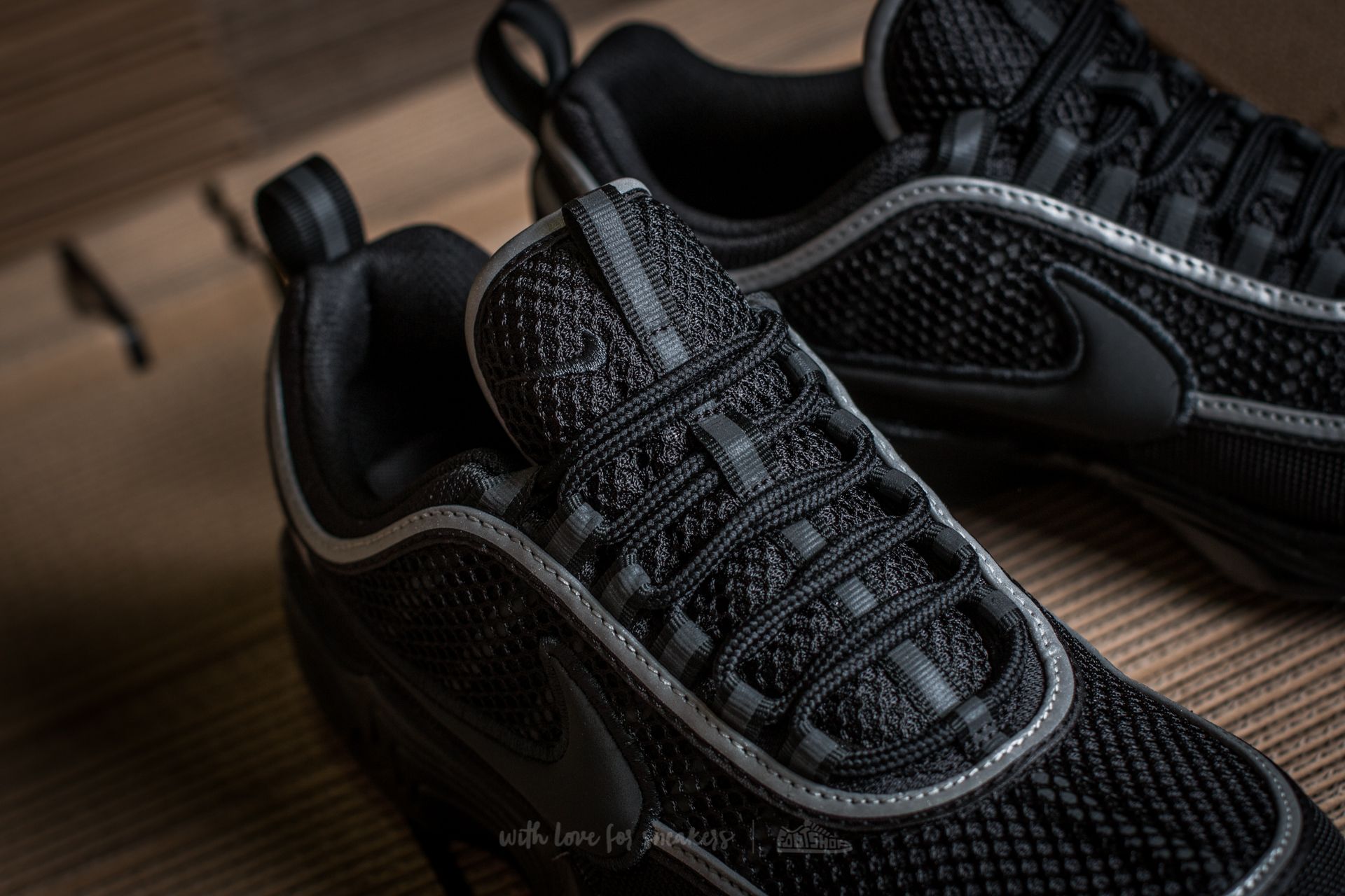 Nike air zoom spiridon 16 black clearance