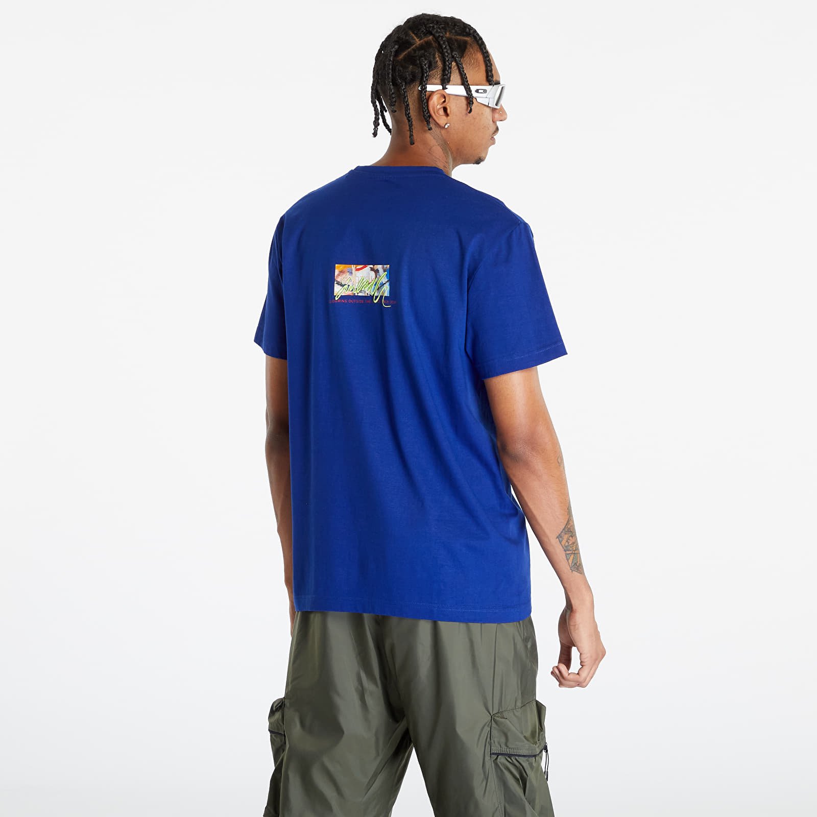 T-shirts Footshop x Martin Lukáč Colouring Outside The Lines T-Shirt UNISEX Night Sky