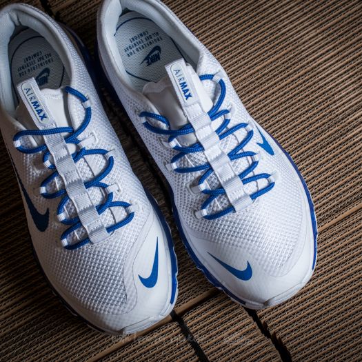 Air max more blanche bleu new arrivals