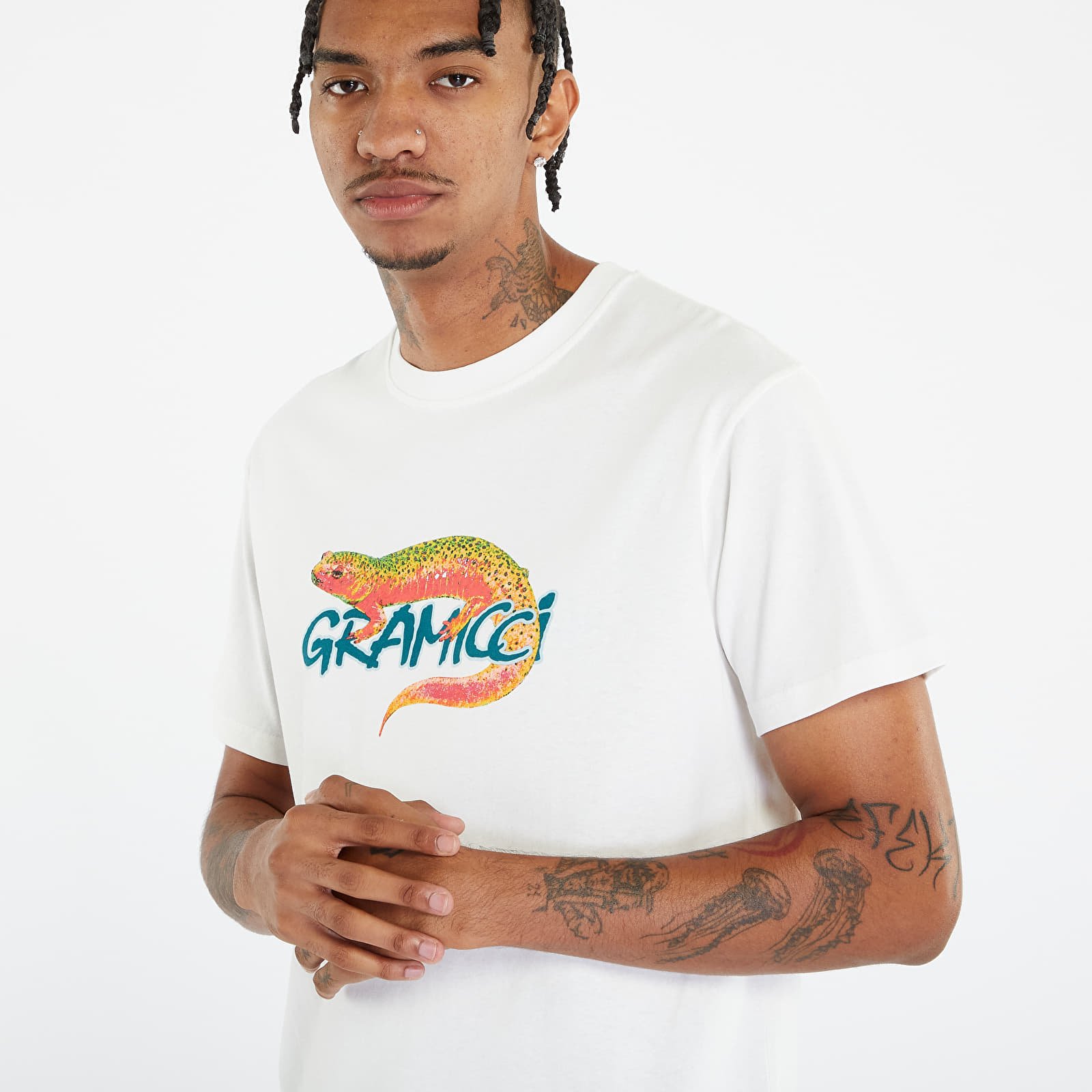 Tricouri  Gramicci Salamander Tee UNISEX White
