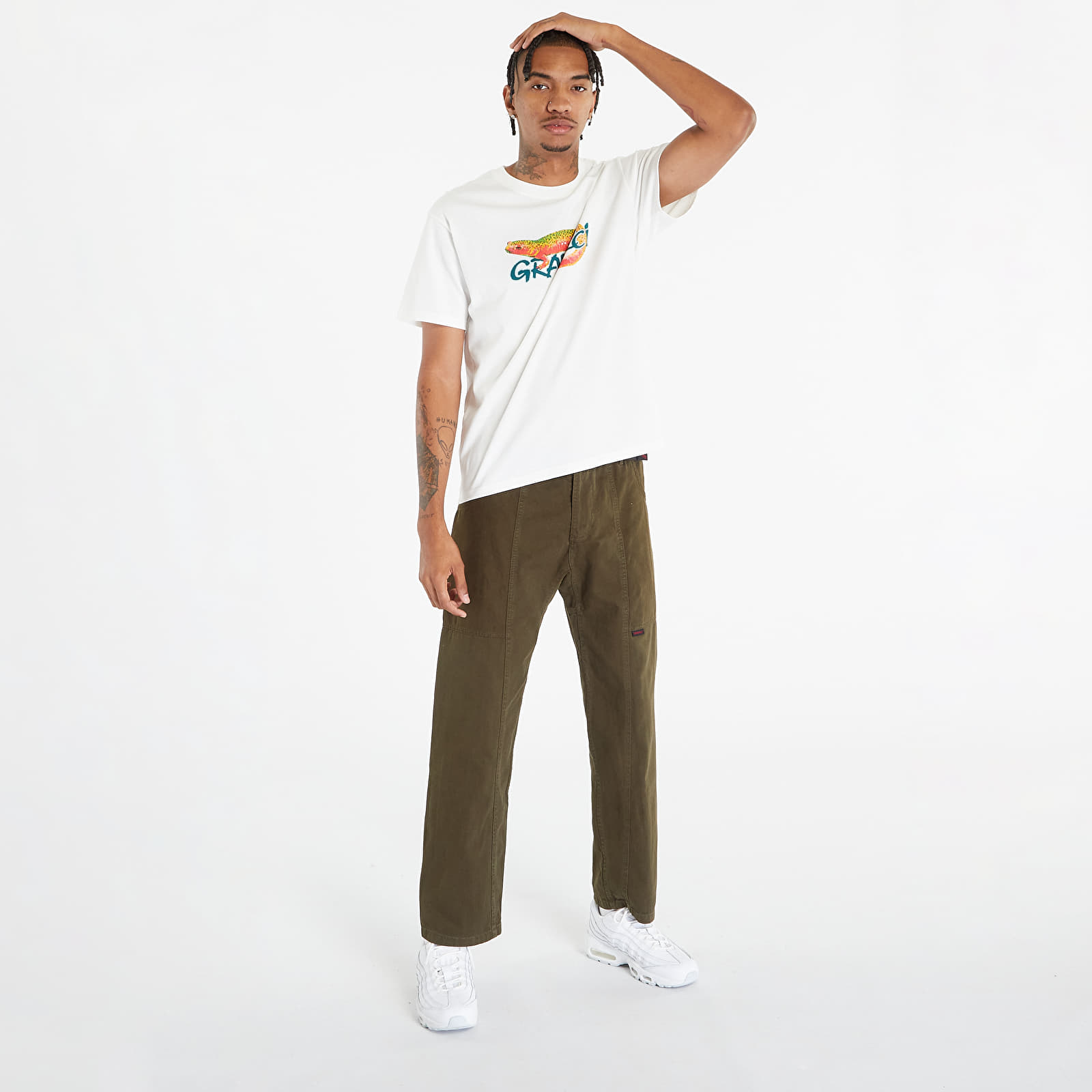Tricouri  Gramicci Salamander Tee UNISEX White