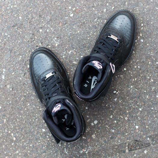 Nike WMNS Lunar Force 1 Sky Hi Black/Black-Metallic Silver | Footshop