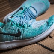 Women s shoes Nike Wmns Free RN Flyknit 2017 Blue Tint Black Cirrus Blue Footshop