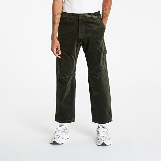 Pants and jeans Gramicci Corduroy Loose Cargo Pant UNISEX Dark Green