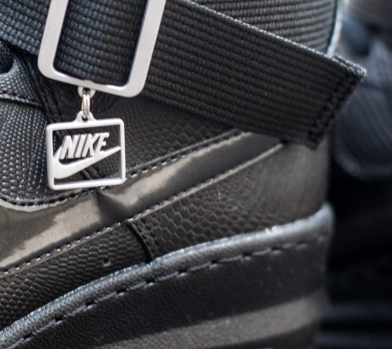 Damen Sneaker und Schuhe Nike WMNS Lunar Force 1 Sky Hi Black/Black-Metallic Silver