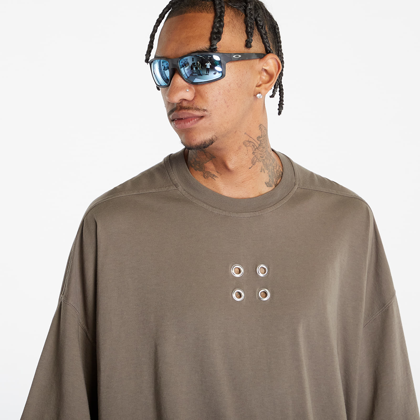 Camisetas Rick Owens Knit T-Shirt - Tommy T Dust