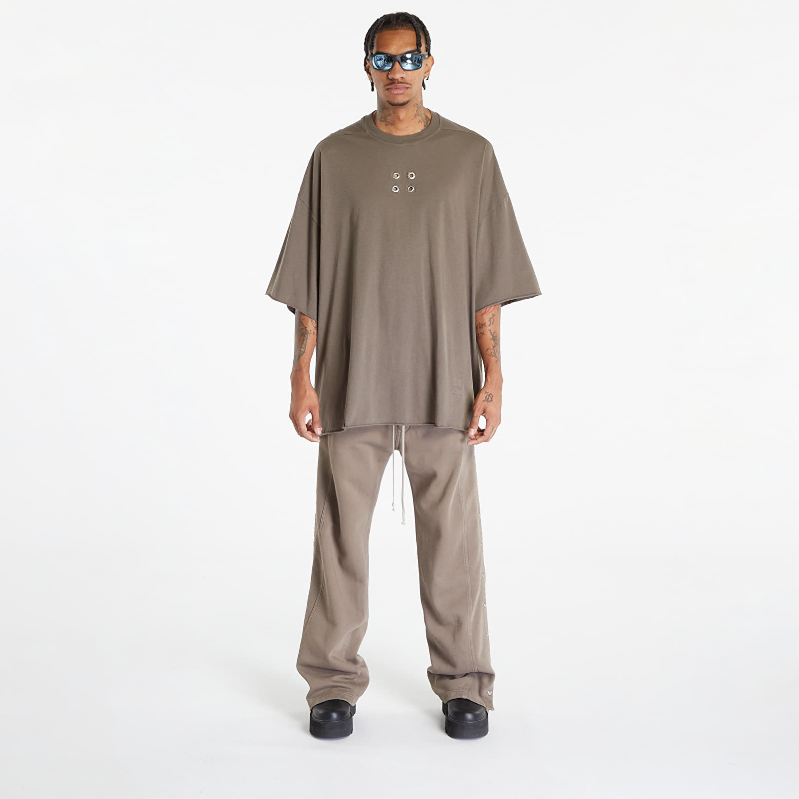 Camisetas Rick Owens Knit T-Shirt - Tommy T Dust