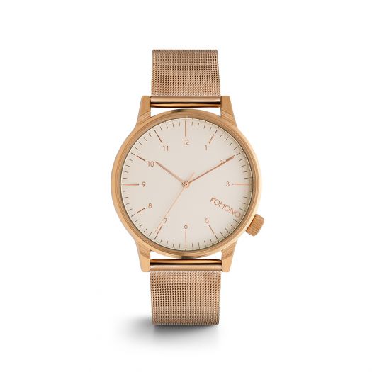Watches Komono Winston Royale Rose Gold/ White (KOM-W2356) | Footshop