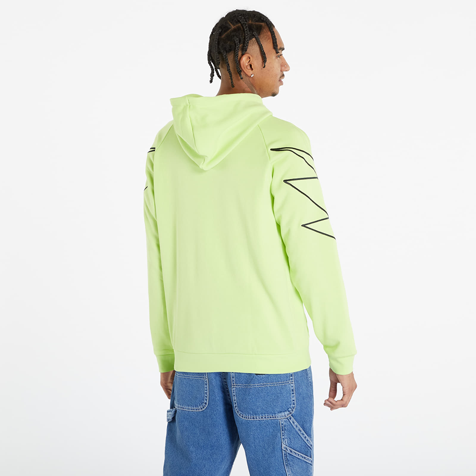 Hoodies and sweatshirts  adidas Lightning Hoodie Pulse Lime