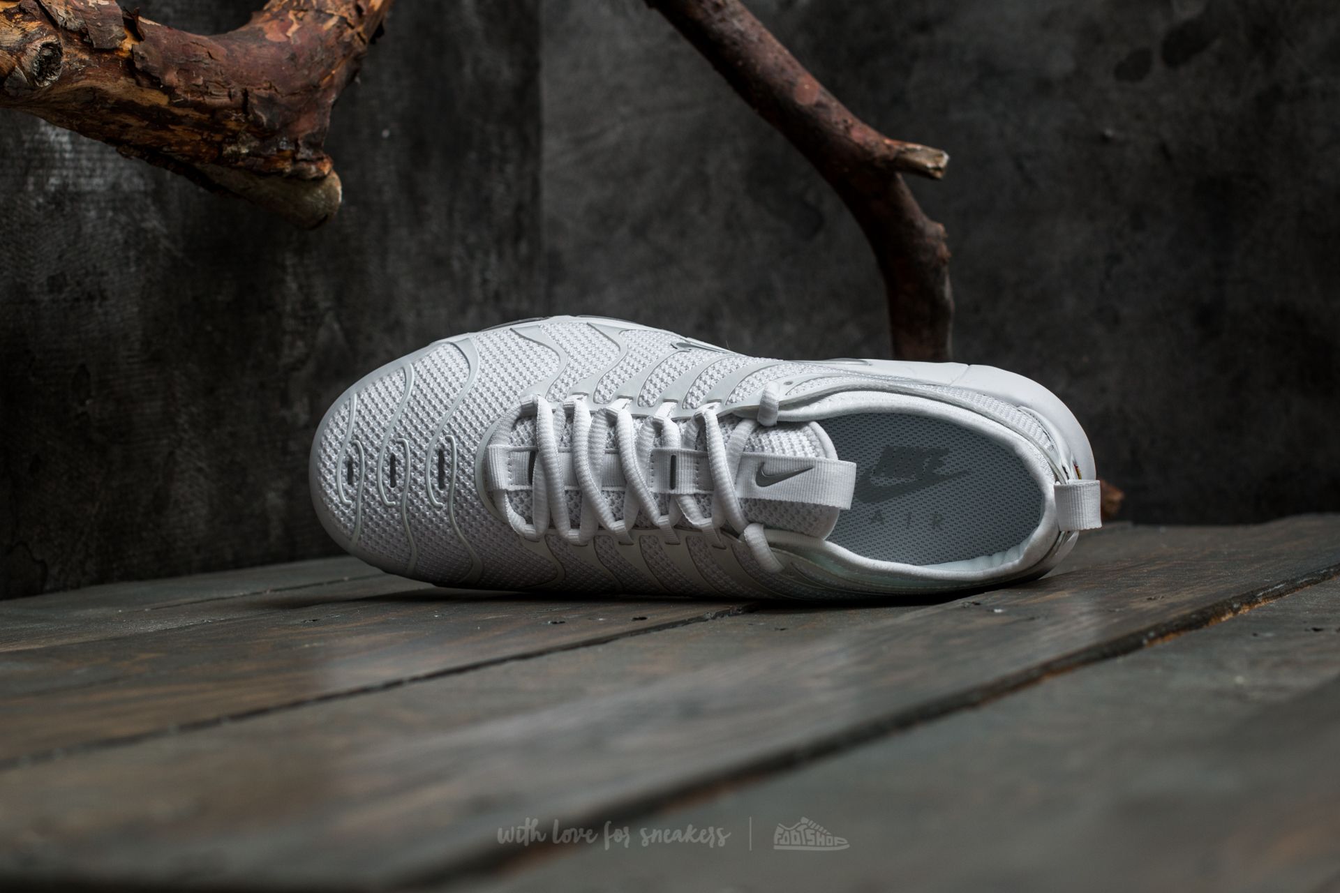 Încălțăminte și sneakerși pentru bărbați Nike Air Max Plus TN Ultra White/ Pure Platinum-White