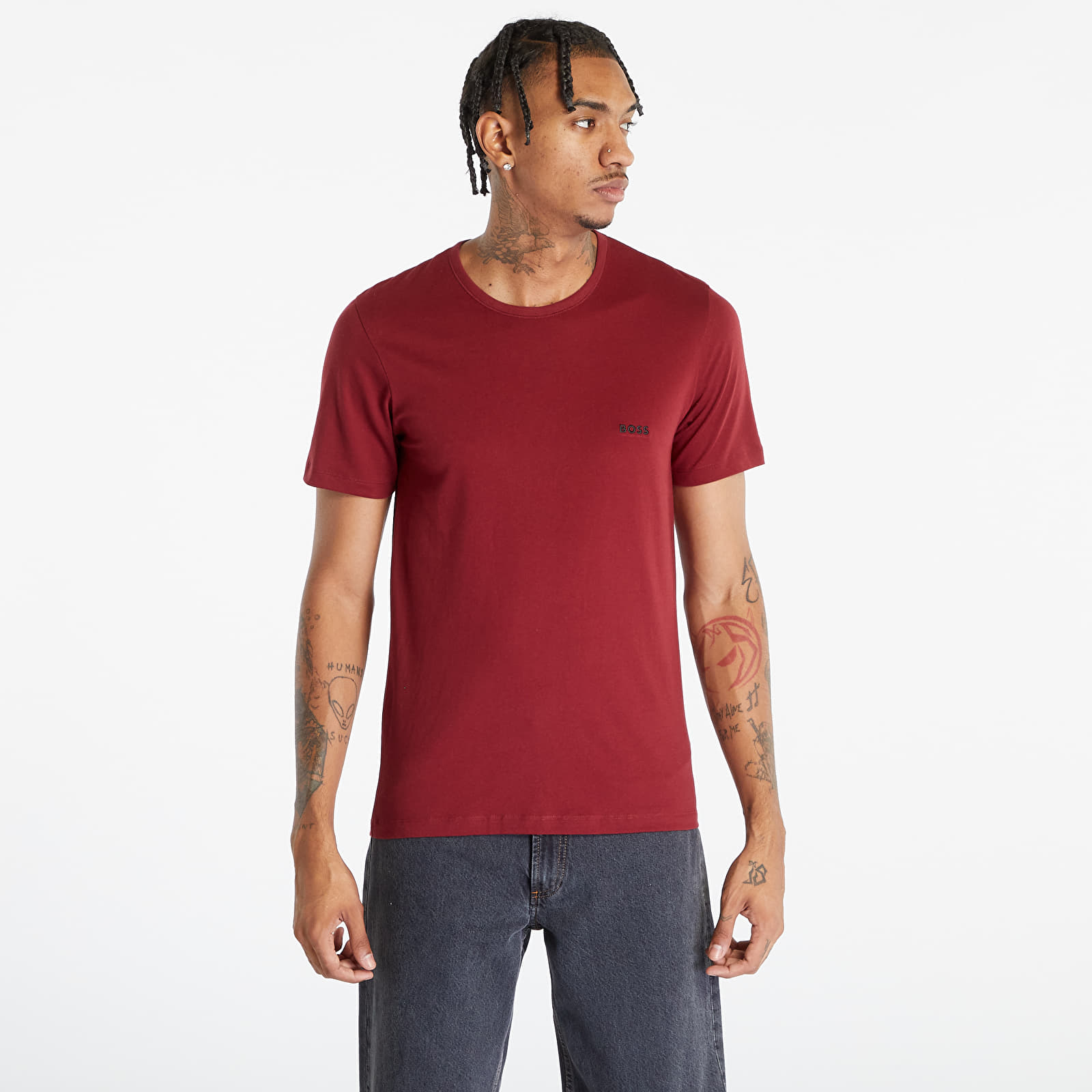 Marškinėliai Hugo Boss Classic T-Shirt 3-Pack Black/ Red