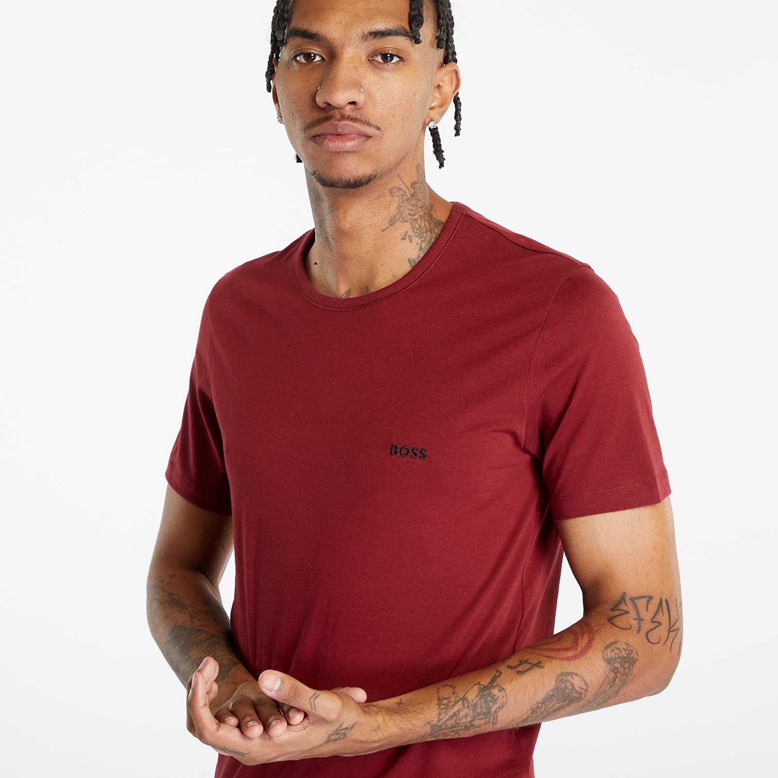 Marškinėliai Hugo Boss Classic T-Shirt 3-Pack Black/ Red
