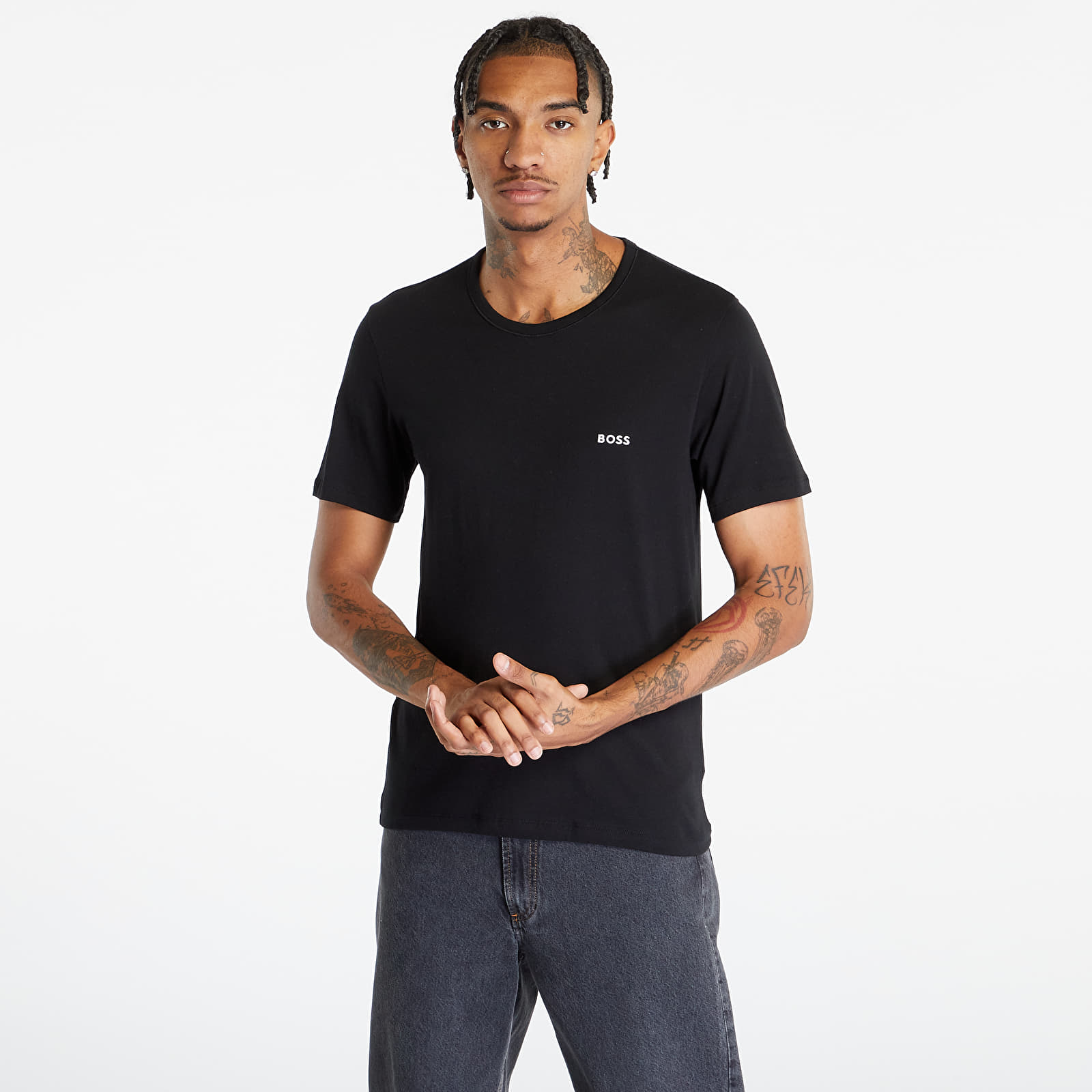 Marškinėliai Hugo Boss Classic T-Shirt 3-Pack Black/ Red
