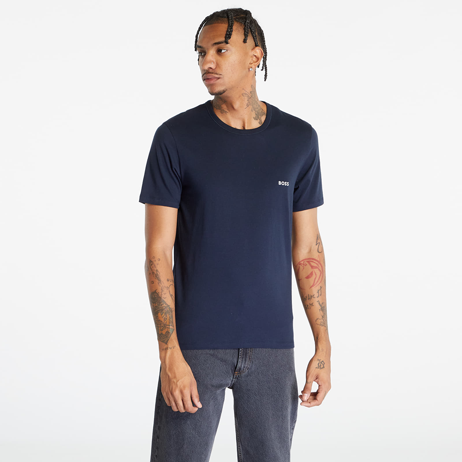 T shirts Hugo Boss Classic T Shirt 3 Pack Black Red Footshop