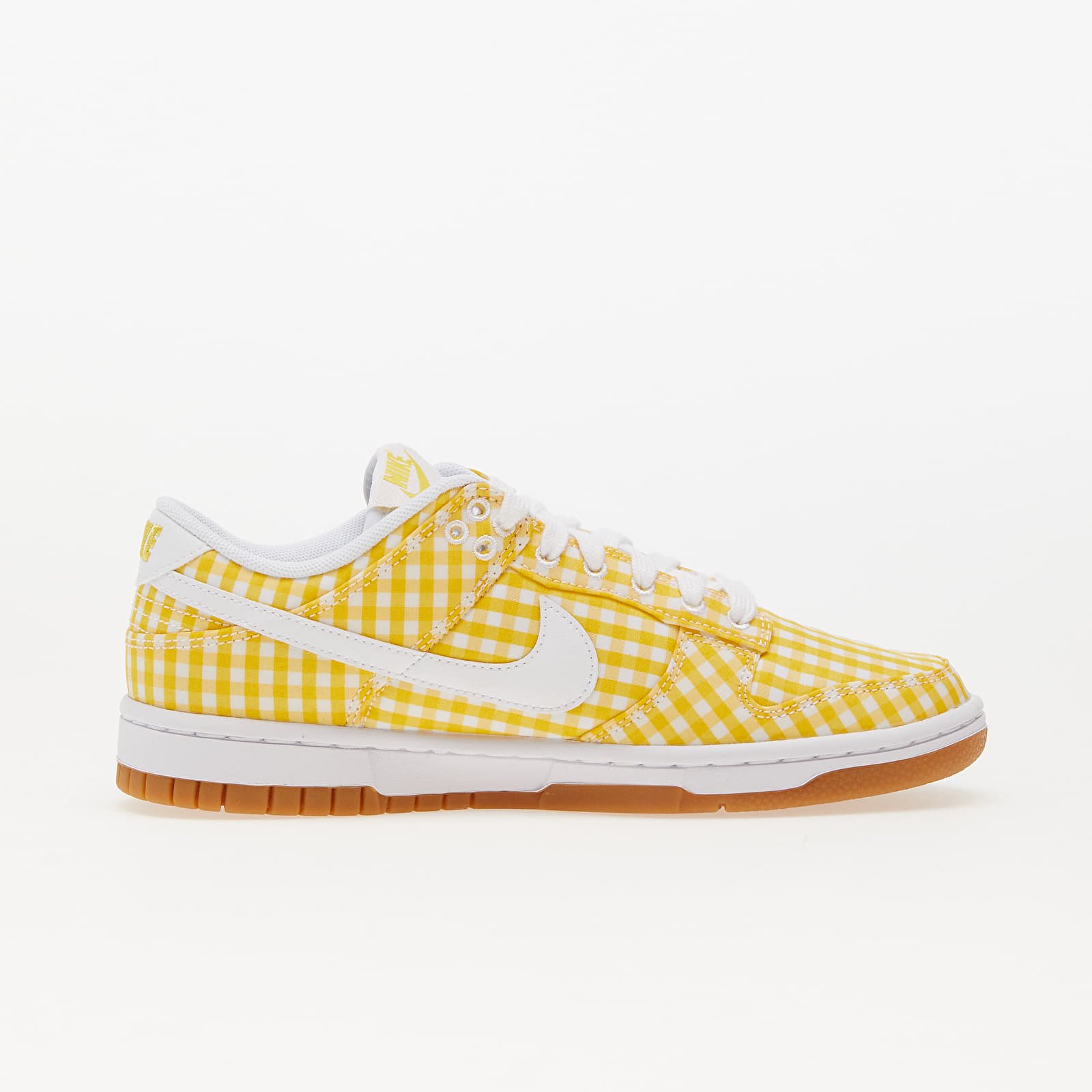 Încălțăminte și sneakerși pentru femei Nike W Dunk Low EWT Vivid Sulfur/ White-Gum Light Brown