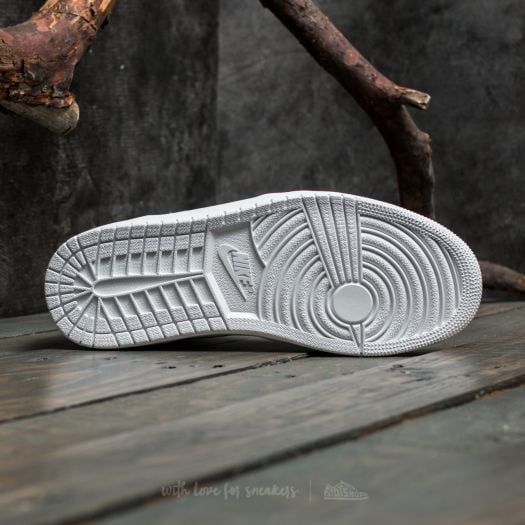 Men's shoes Air Jordan 1 Mid White/ Pure Platinum-White
