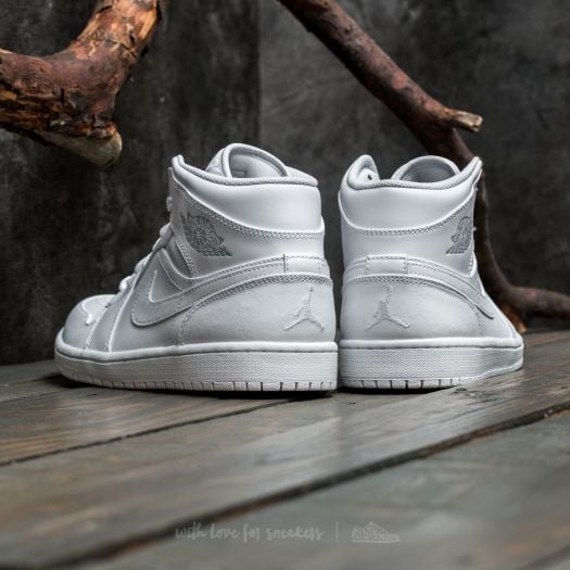 Jordan 1 mid pure white new arrivals
