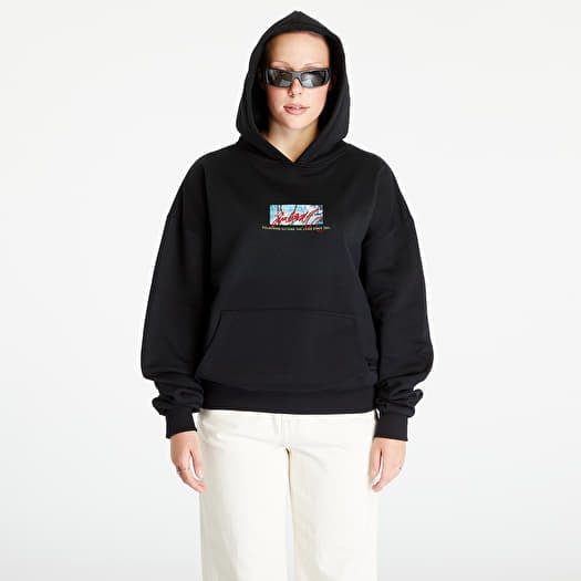 Footshop x Martin Lukáč Colouring Outside The Lines Hoodie UNISEX Black