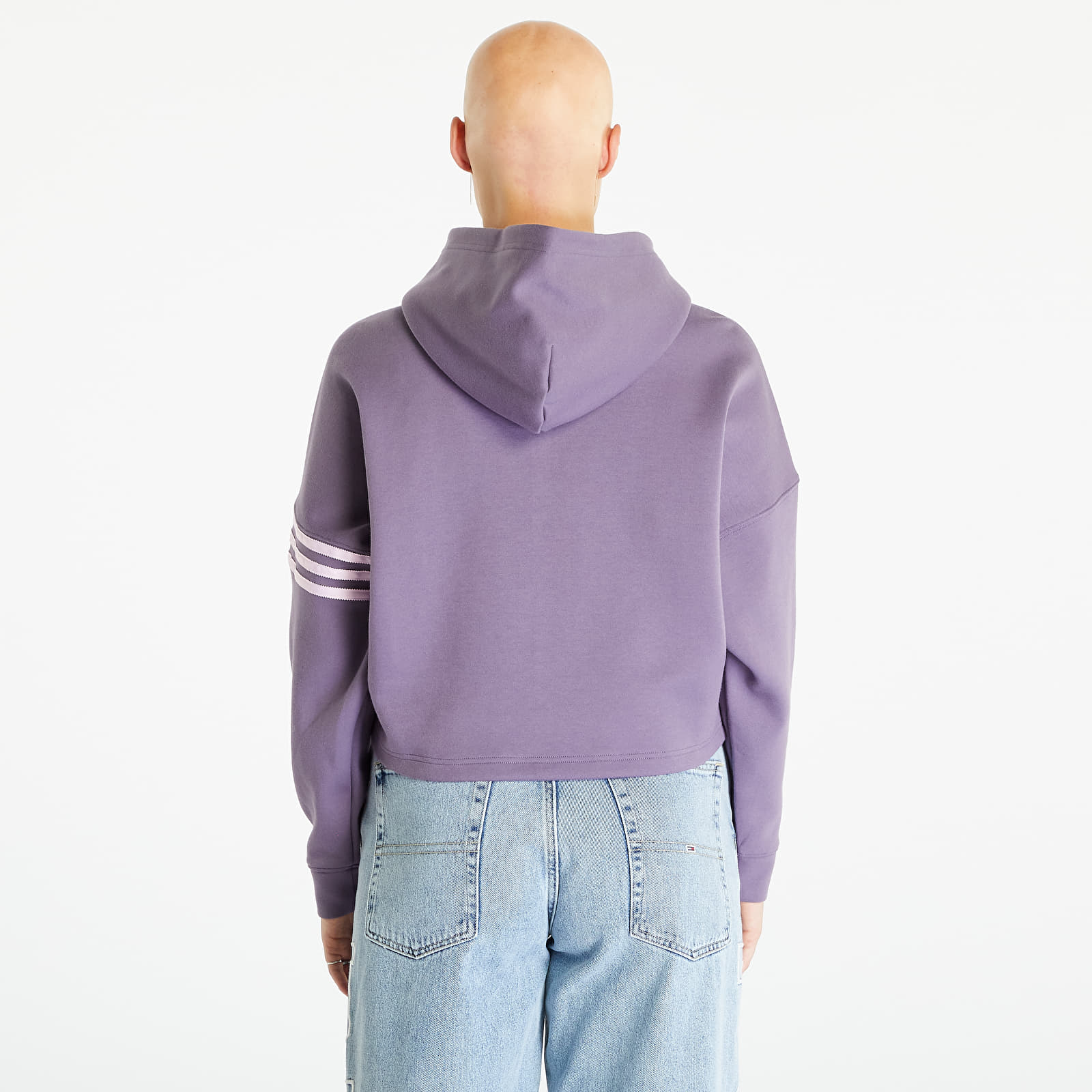 Hoodies and sweatshirts adidas Adicolor Neuclassics Hoodie Shadow Violet Footshop