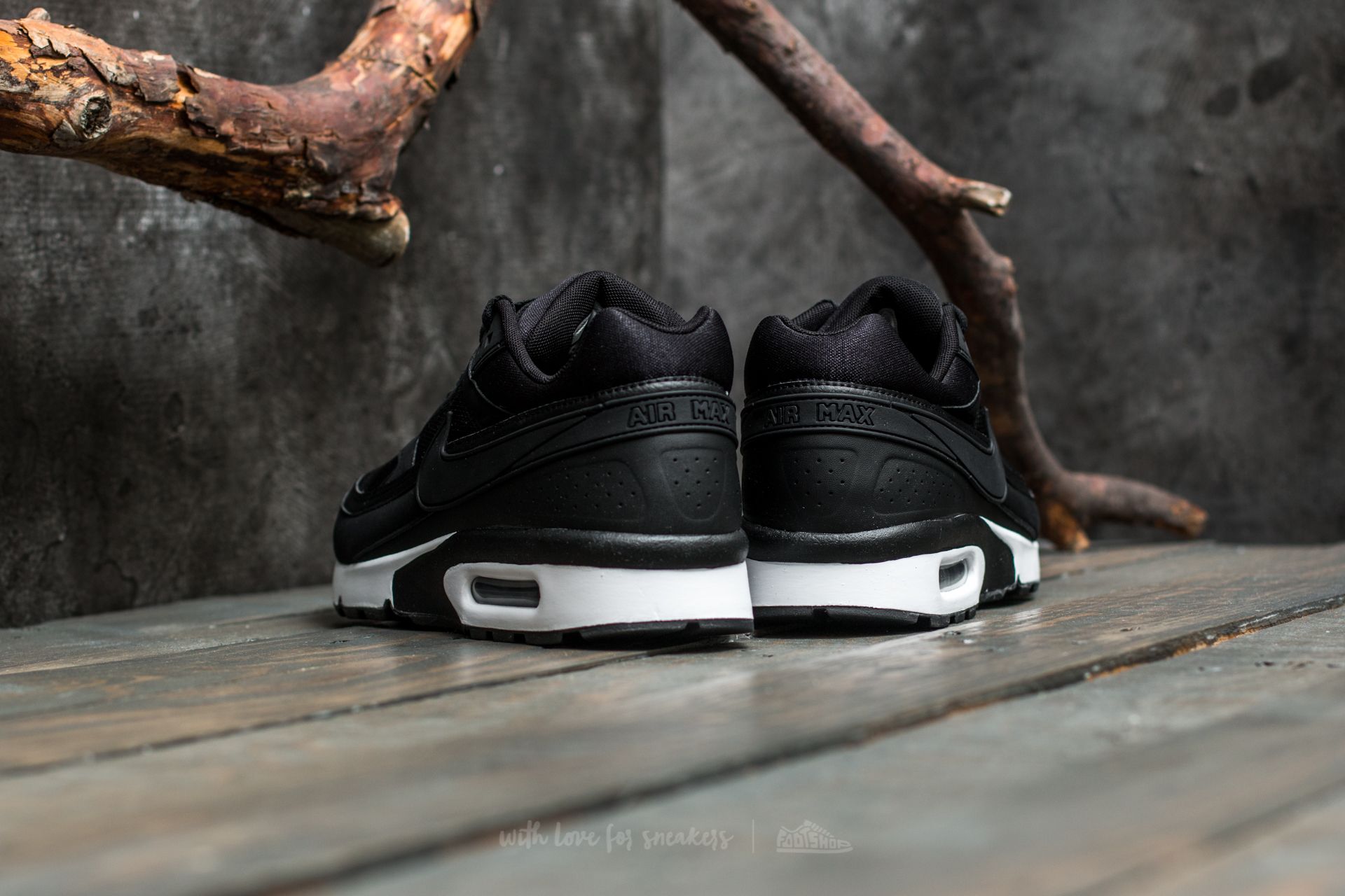 Herren Sneaker und Schuhe Nike Air Max BW Black/ Black-White