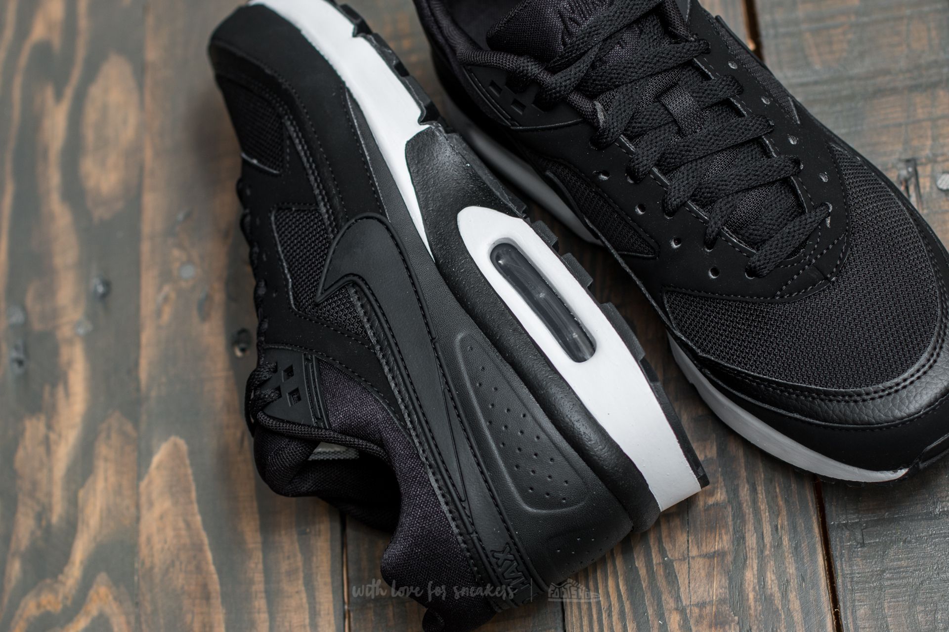 Herren Sneaker und Schuhe Nike Air Max BW Black/ Black-White