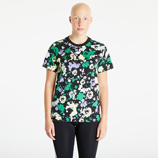 Adidas originals floral t shirt online