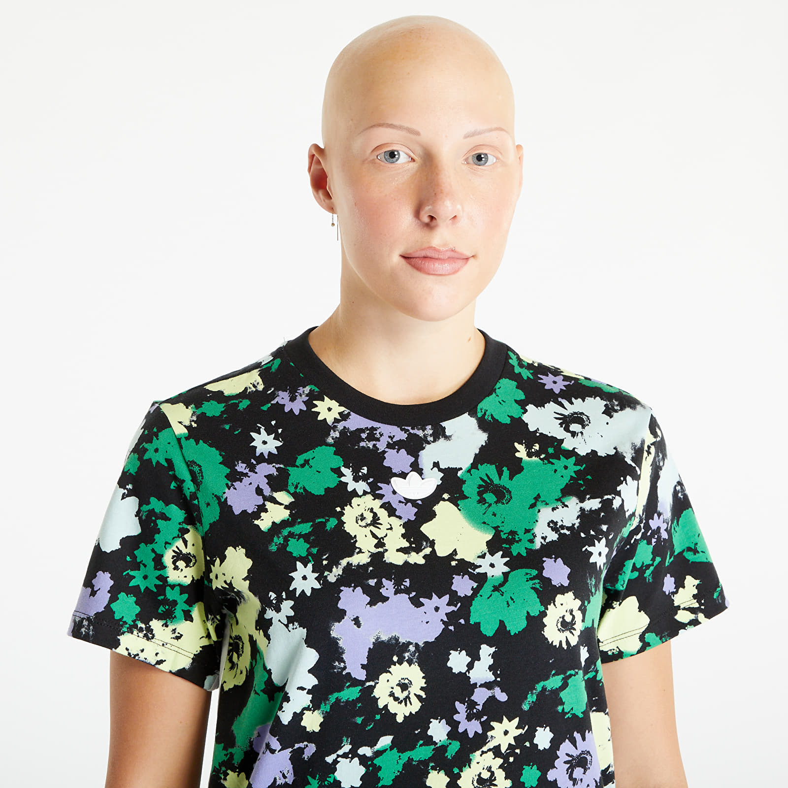 T-shirts adidas Originals Floral Loose Short Sleeve Tee Multicolor