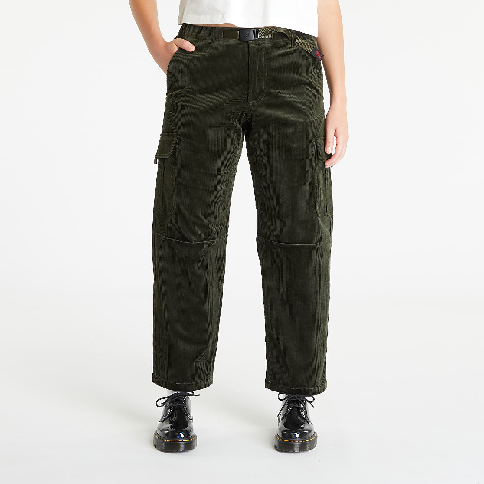 Pants Gramicci Corduroy Loose Cargo Pant UNISEX Dark Green