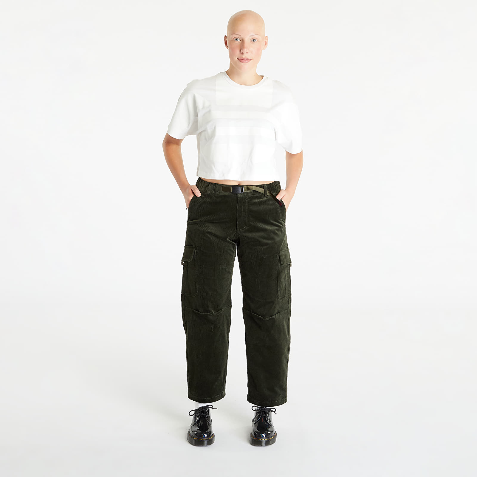 Pants Gramicci Corduroy Loose Cargo Pant UNISEX Dark Green