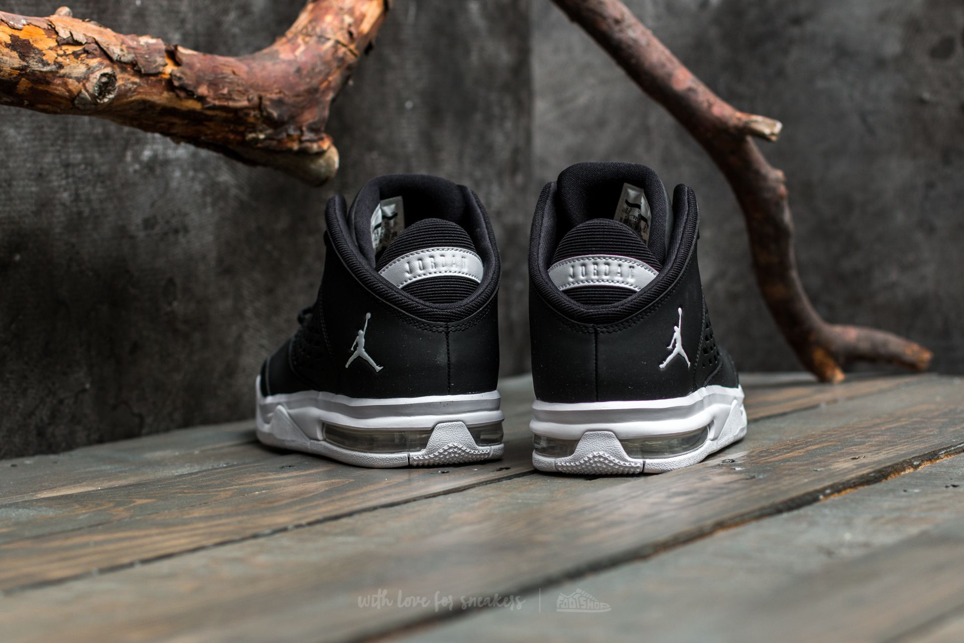 Women's shoes Jordan Flight Origin 4 BG Black/ White-Gym Red