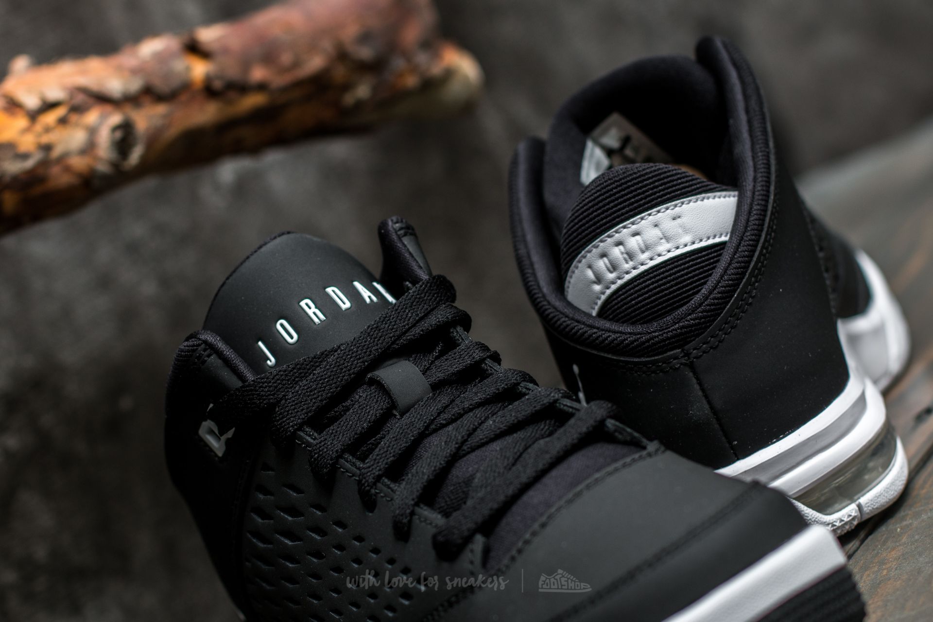 Women's shoes Jordan Flight Origin 4 BG Black/ White-Gym Red